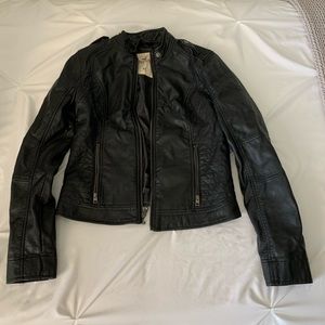 Hollister Faux Leather Jacket